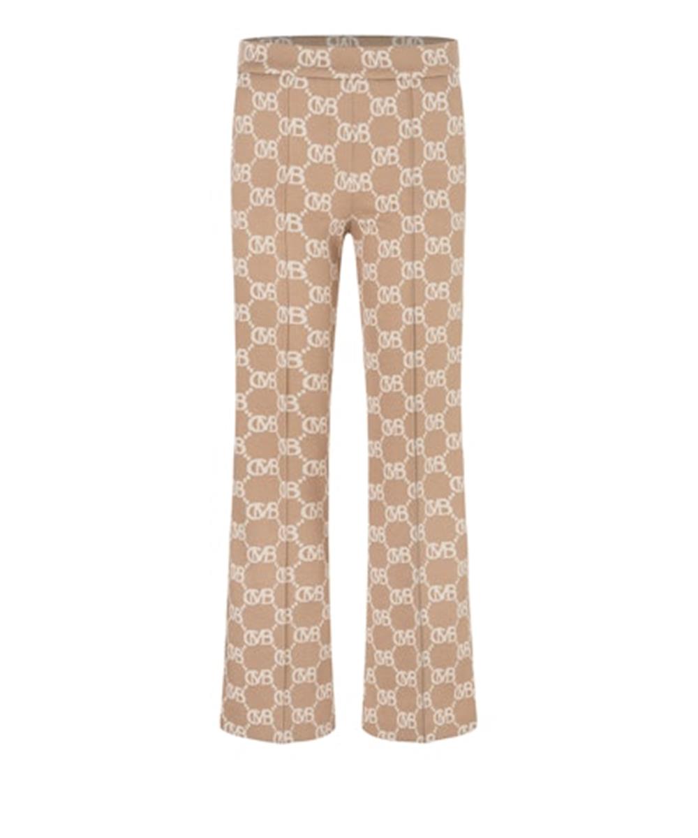 Cambio Cambio Pantalon  Francoise Cropped Bruin 2