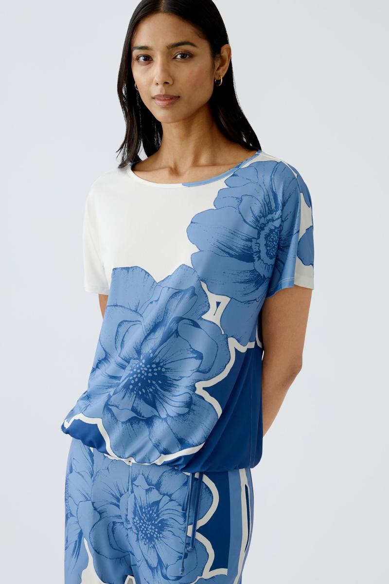 Oui Oui T-Shirt 0093097 Blauw 5