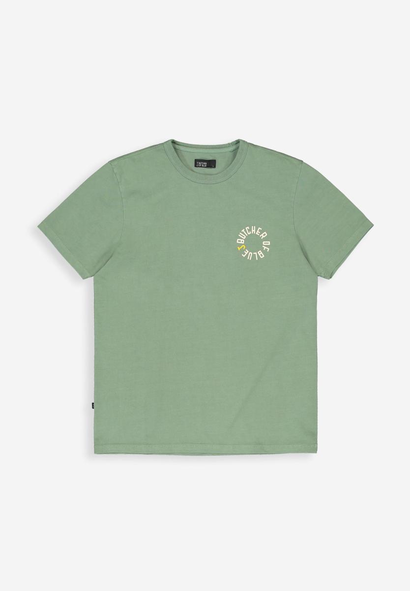 Butcher of Blue Butcher of Blue T-Shirt M2512011 Groen 1