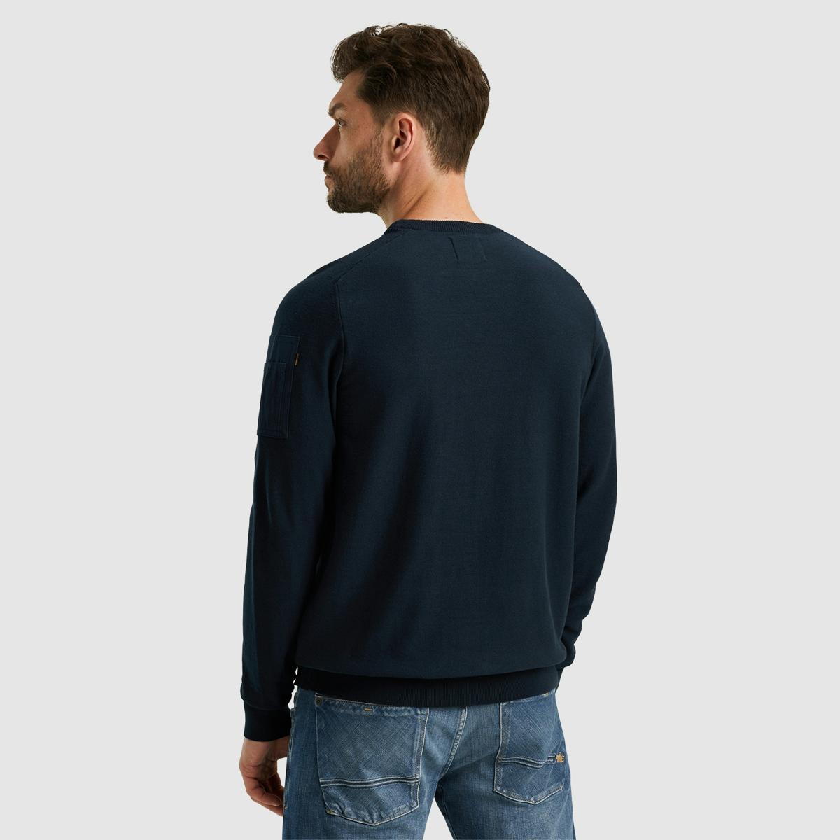 PME Legend PME Legend Trui PKW0000331 Blauw 4
