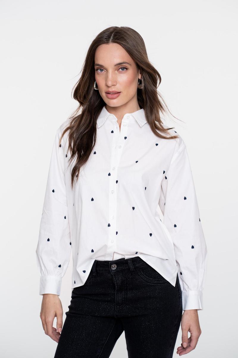 Geisha Blouse 53534-14 Wit 1