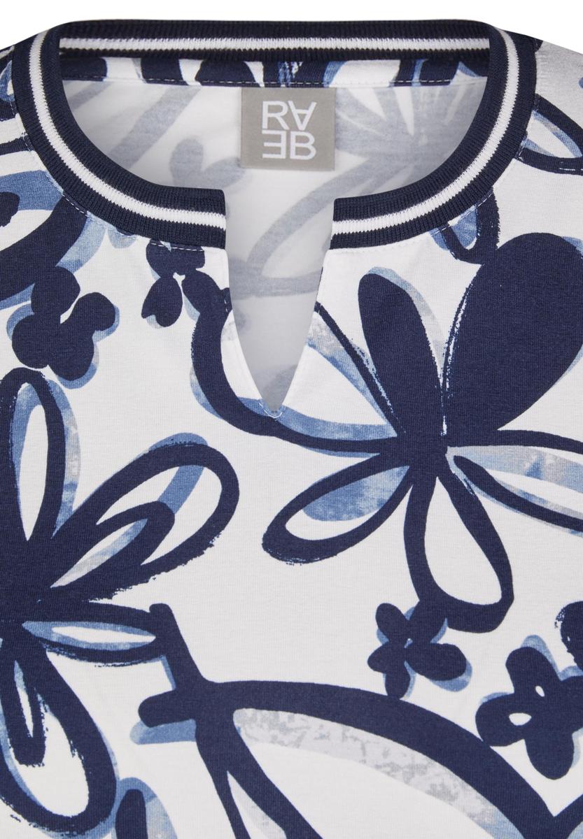 Rabe Rabe T-Shirt 54-223350 Blauw 4