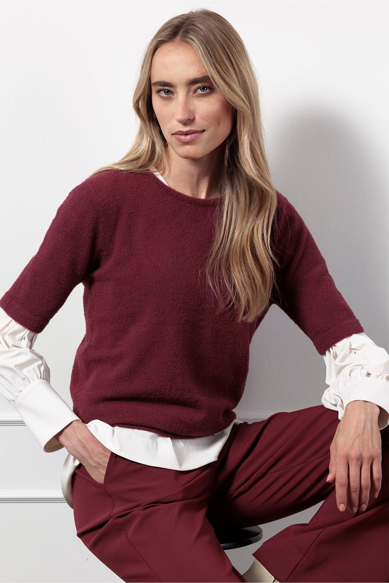 Studio Anneloes Trui Felica soft pullo Rood 1