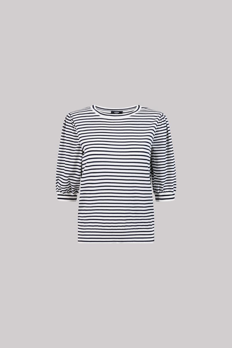 Jansen Amsterdam Jansen Amsterdam T-Shirt Kim Blauw 5