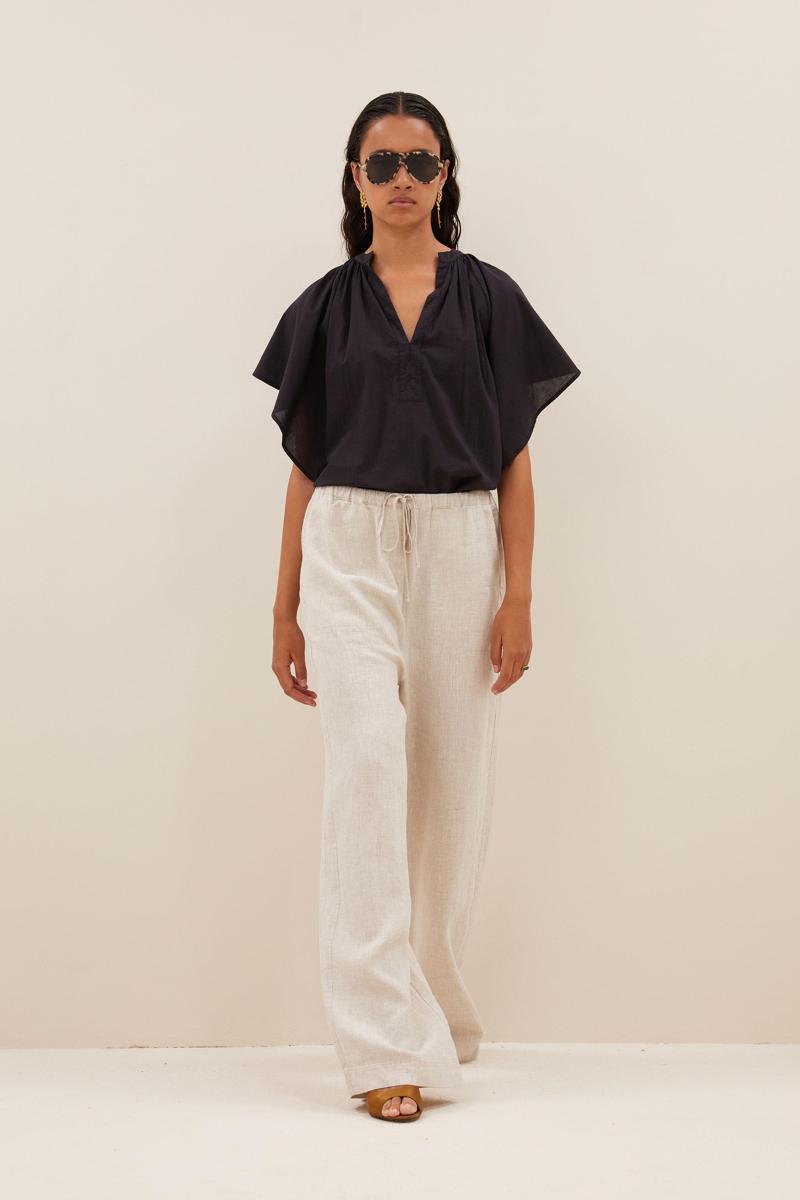 By-Bar By-Bar Pantalon Basil Linen Pants Beige 5