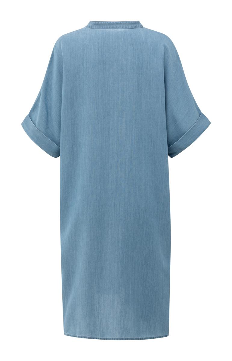 YAYA YAYA Jurk 01-601189-504 Blauw 2