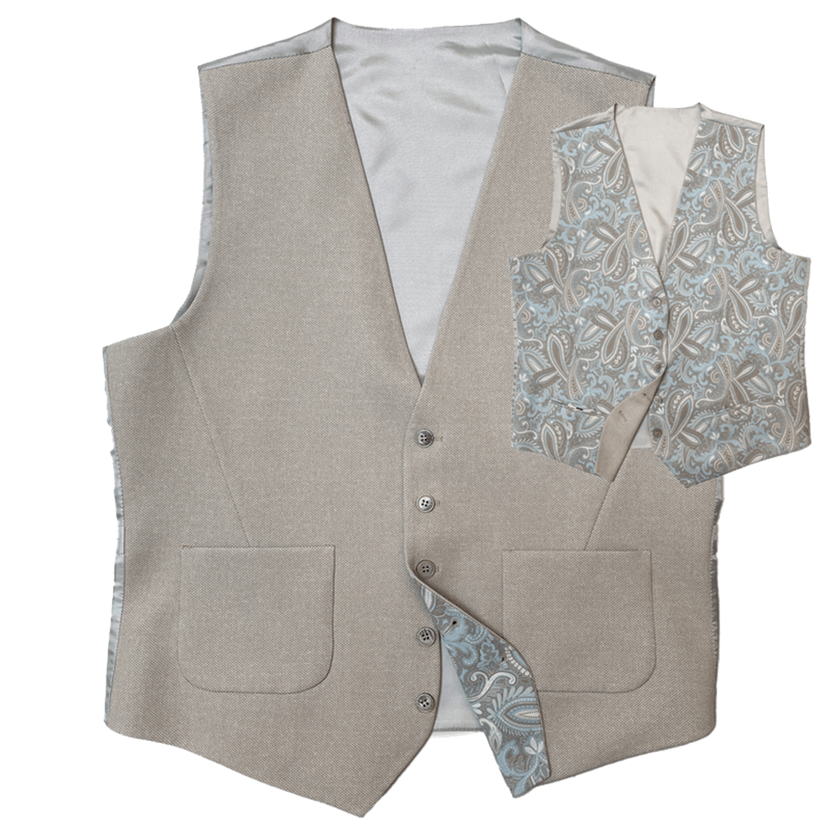 Zuitable Gilet DiWesley Beige 3