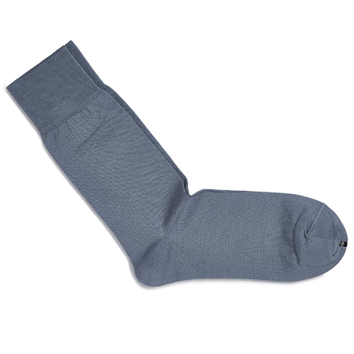 Carlo Lanza Sokken 100 Classico Blauw 3