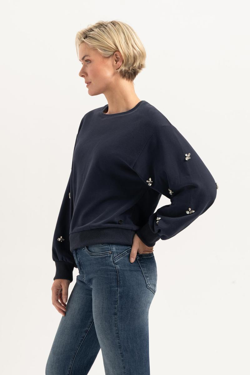 Florèz Sweater Anais CR0310 Blauw 4