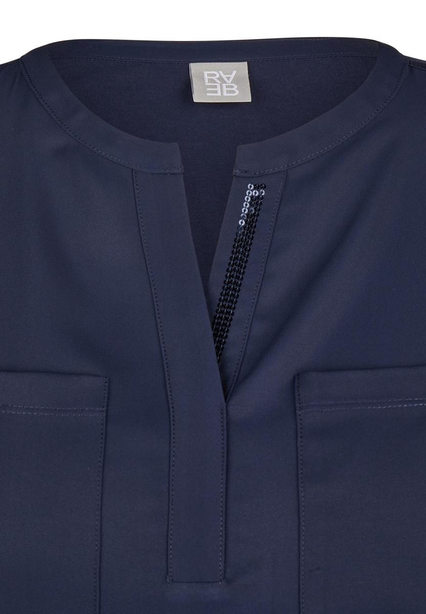 Rabe Rabe Blouse 54-223104 Blauw 4