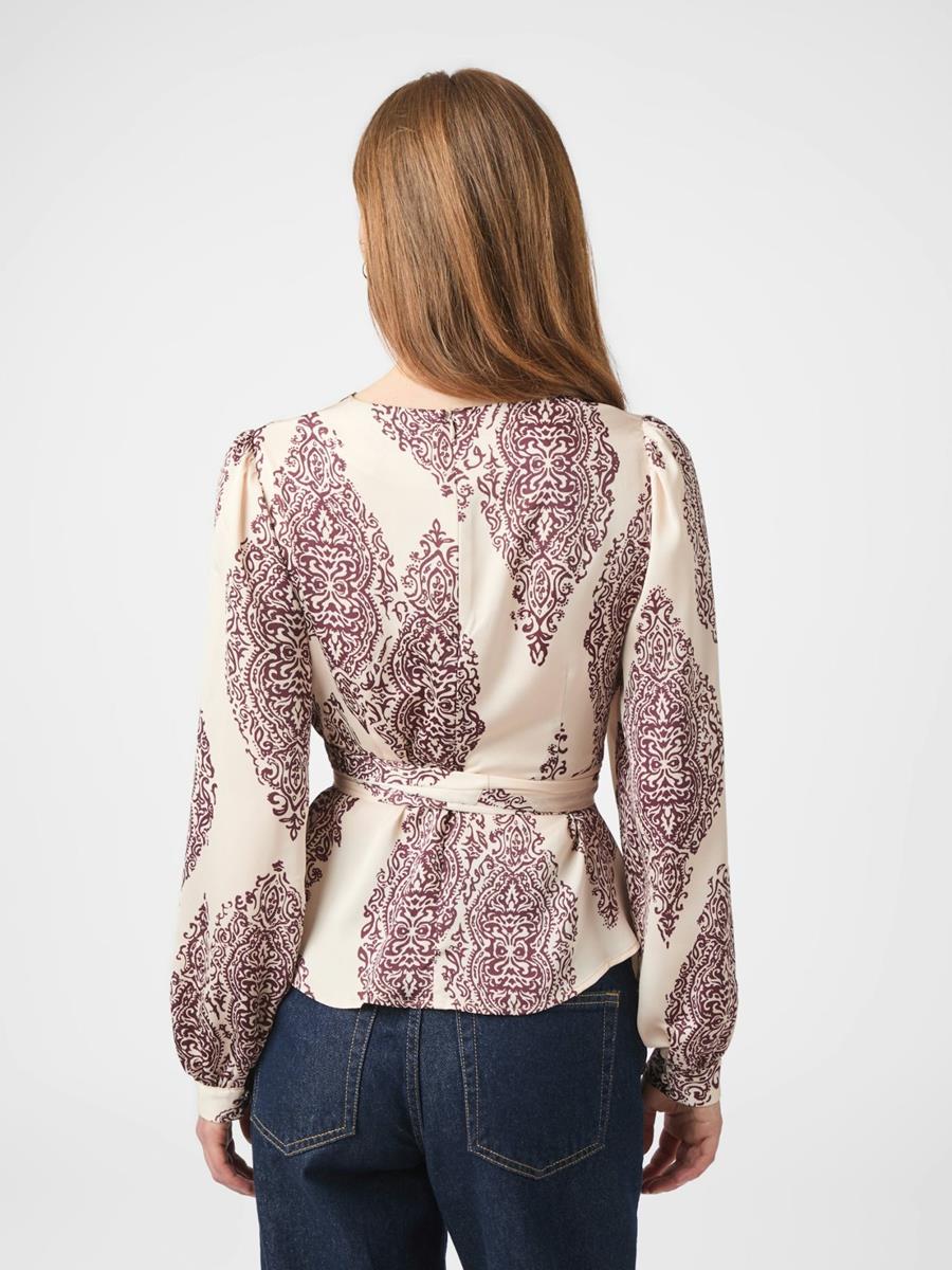 Neo Noir Blouse Rista Rood 3
