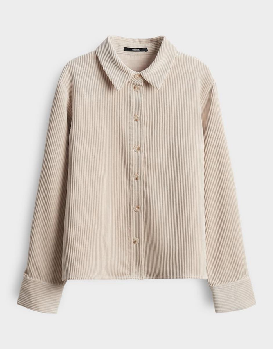 SOMEDAY Blouse Zortney Bold Beige 3