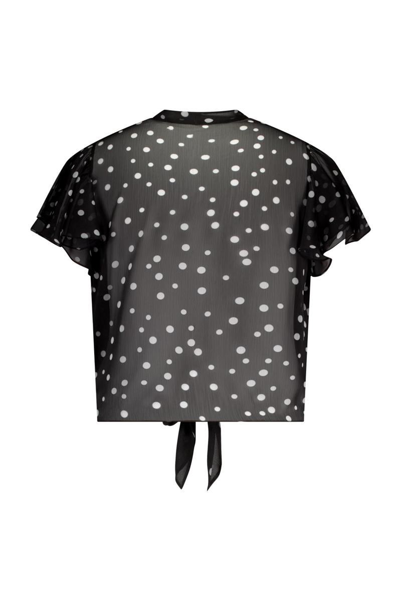 Label DOT Label DOT Blouse 2511004 Zwart 3
