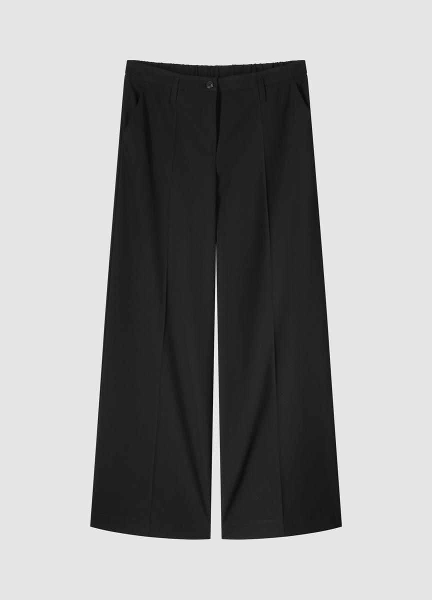 Summum Summum Pantalon Verona-12072 Zwart 3