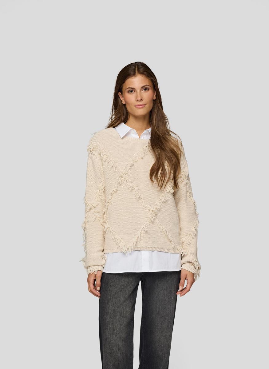 Rabe Trui 55-213603 Off-White 1