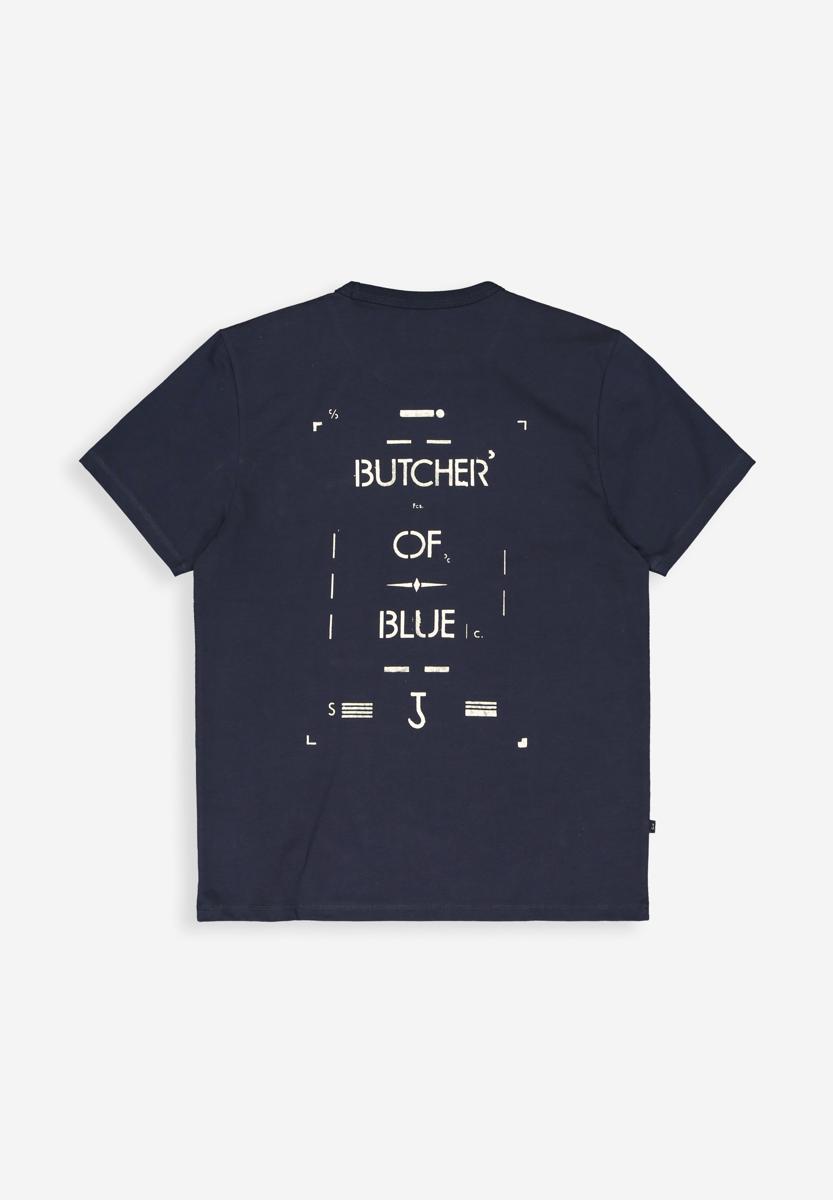 Butcher of Blue Butcher of Blue T-Shirt M2512004 Blauw 2