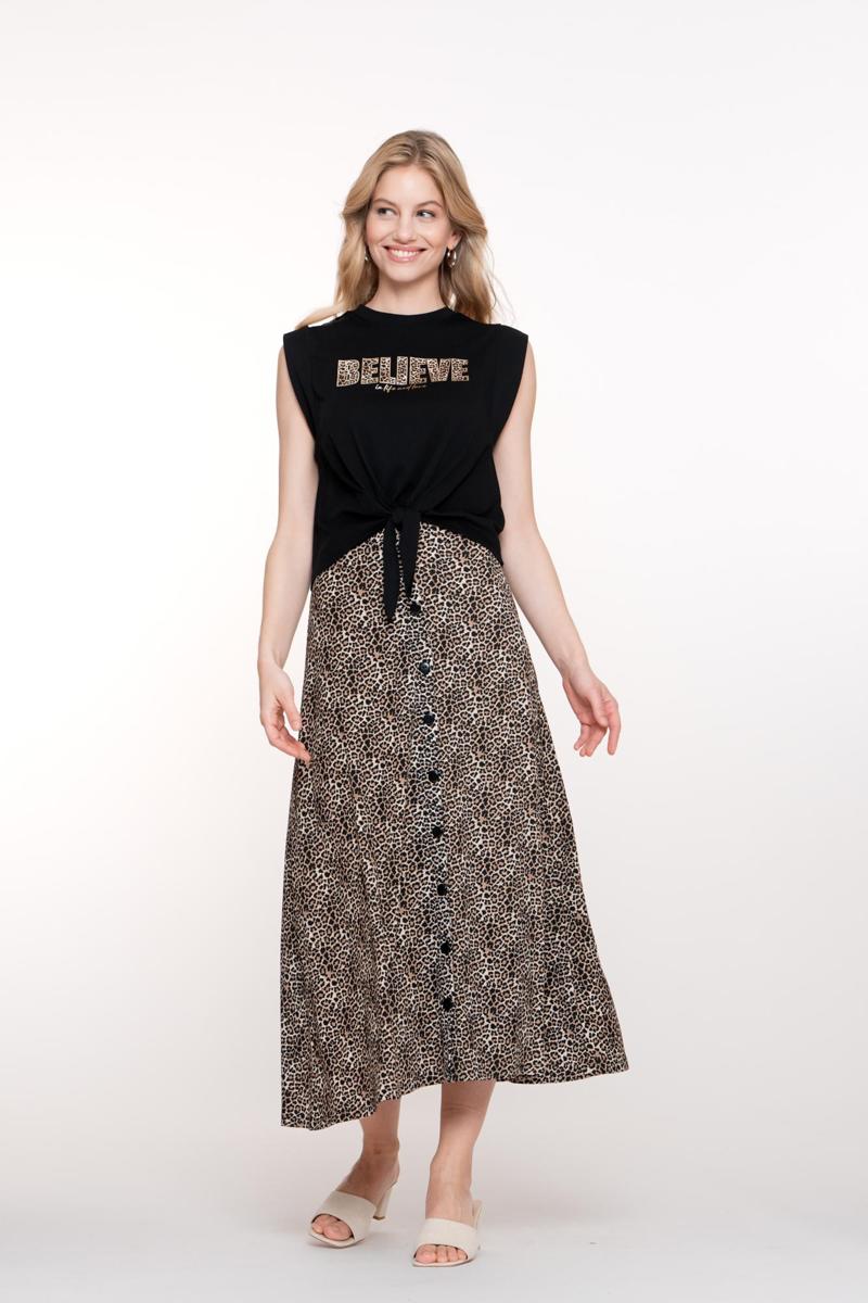Geisha Geisha T-Shirt 52411-41 Zwart 5