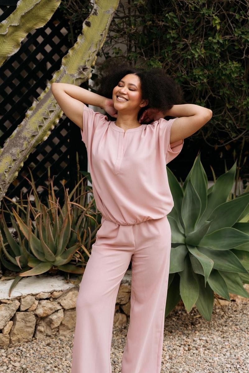 &Co Woman &Co Woman Pantalon PA366 Roze 5