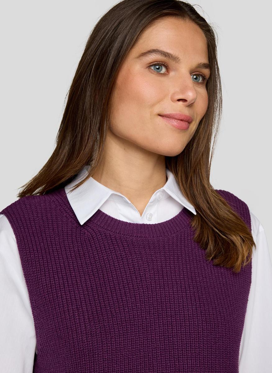 Rabe Vest 55-221700 Paars 2