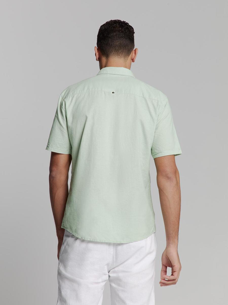 No Excess No Excess Overhemd 27480321SN Groen 4