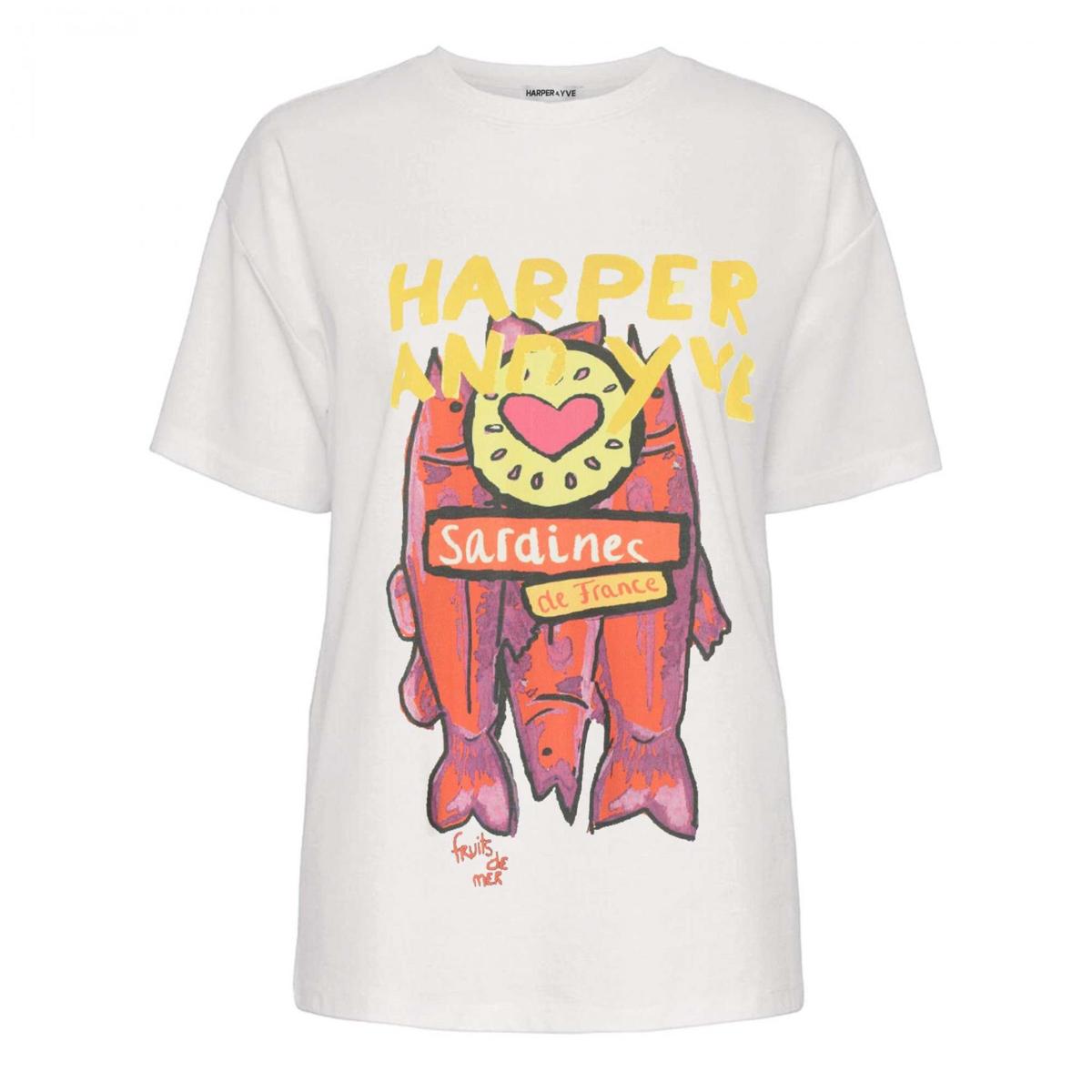 Harper & Yve Harper & Yve T-Shirt HS25Y308 Off-White 1