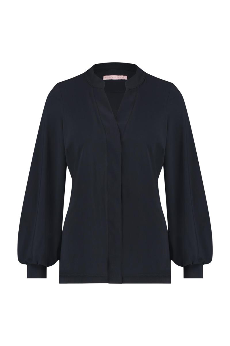 Studio Anneloes Studio Anneloes Blouse Moon Blauw 2