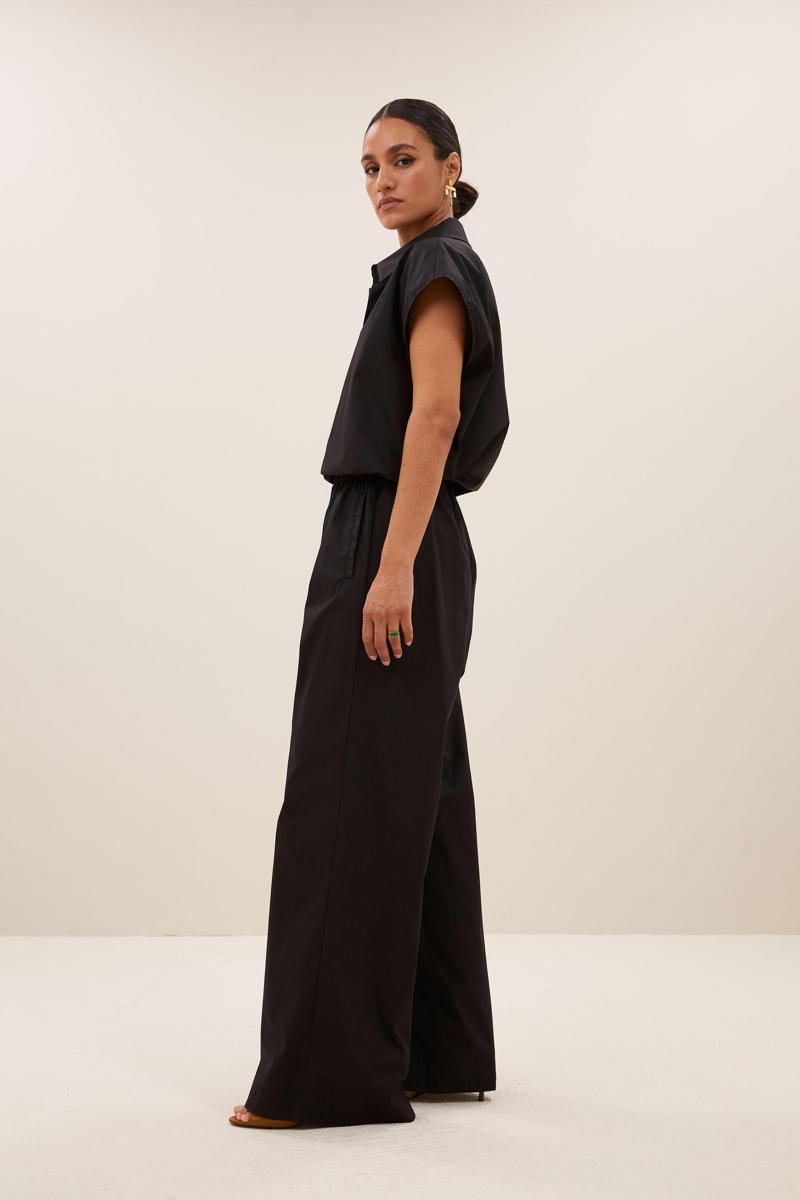 By-Bar By-Bar Blouse Bieke Poplin Zwart 4