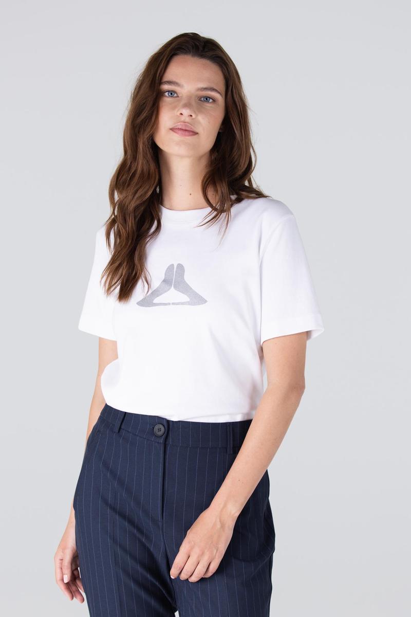 Jansen Amsterdam T-Shirt LOLA W25 Wit 2