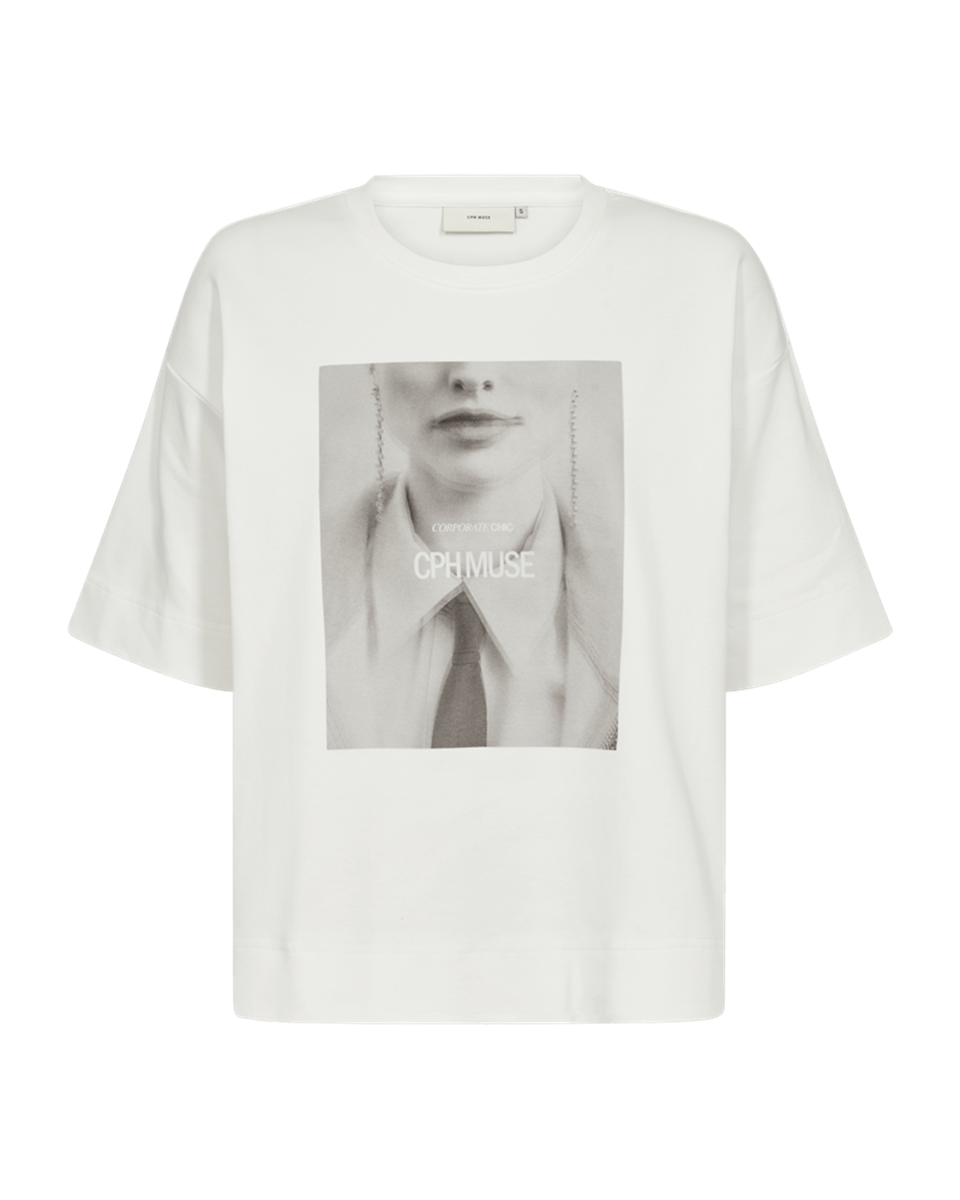 Copenhagen Muse T-Shirt Muse Off-White 1