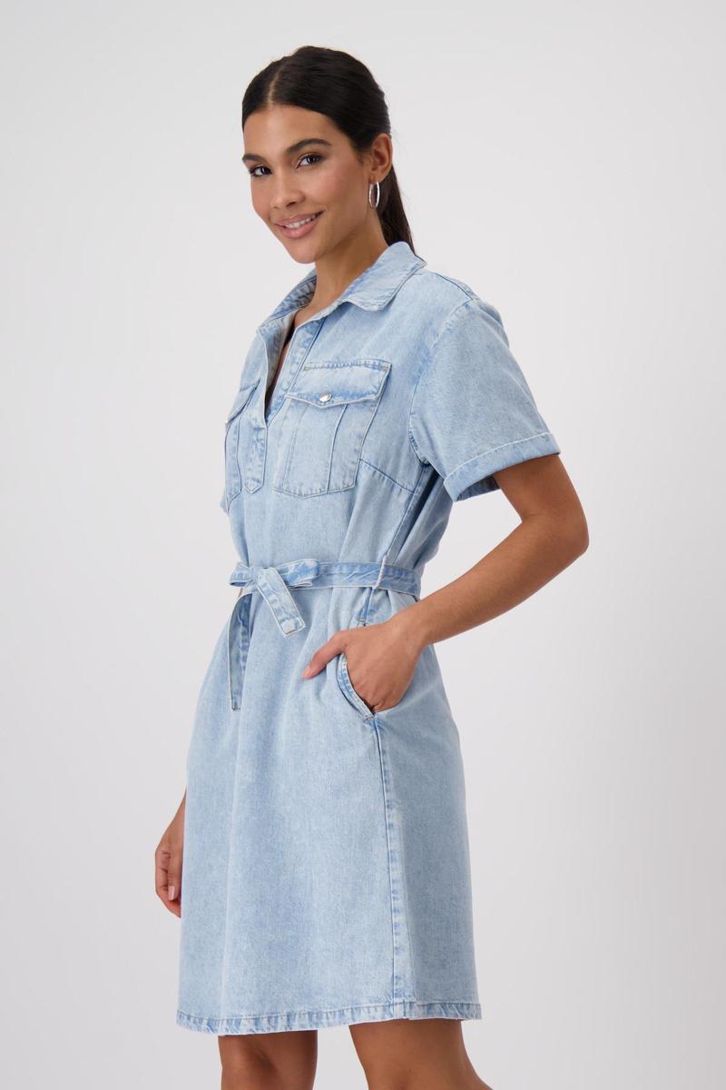 Monari Monari Jurk 409623 Blauw 4