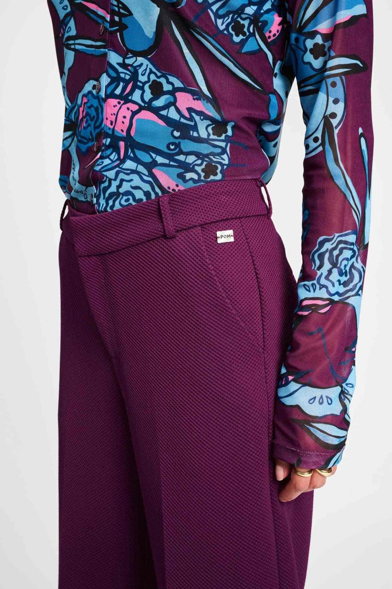 POM Amsterdam Pantalon SP9351 Paars 6