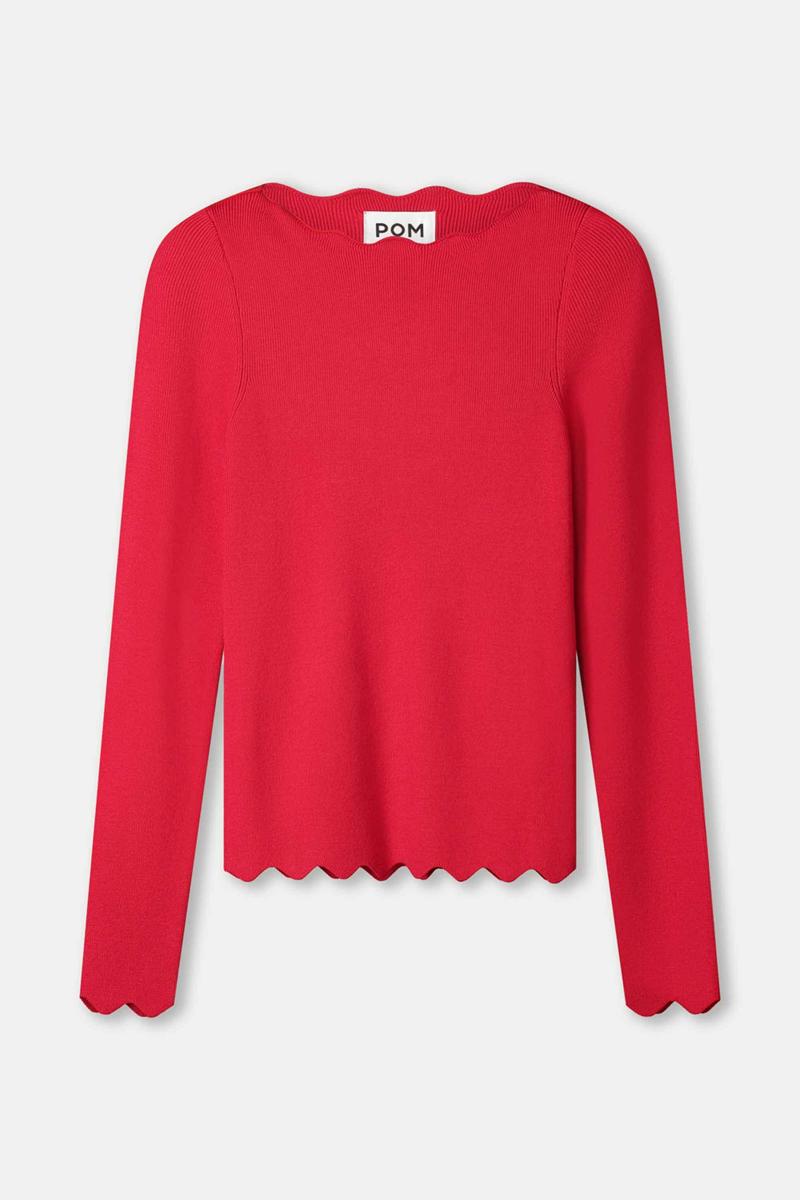 POM Amsterdam Blouse SP9277 Rood 2