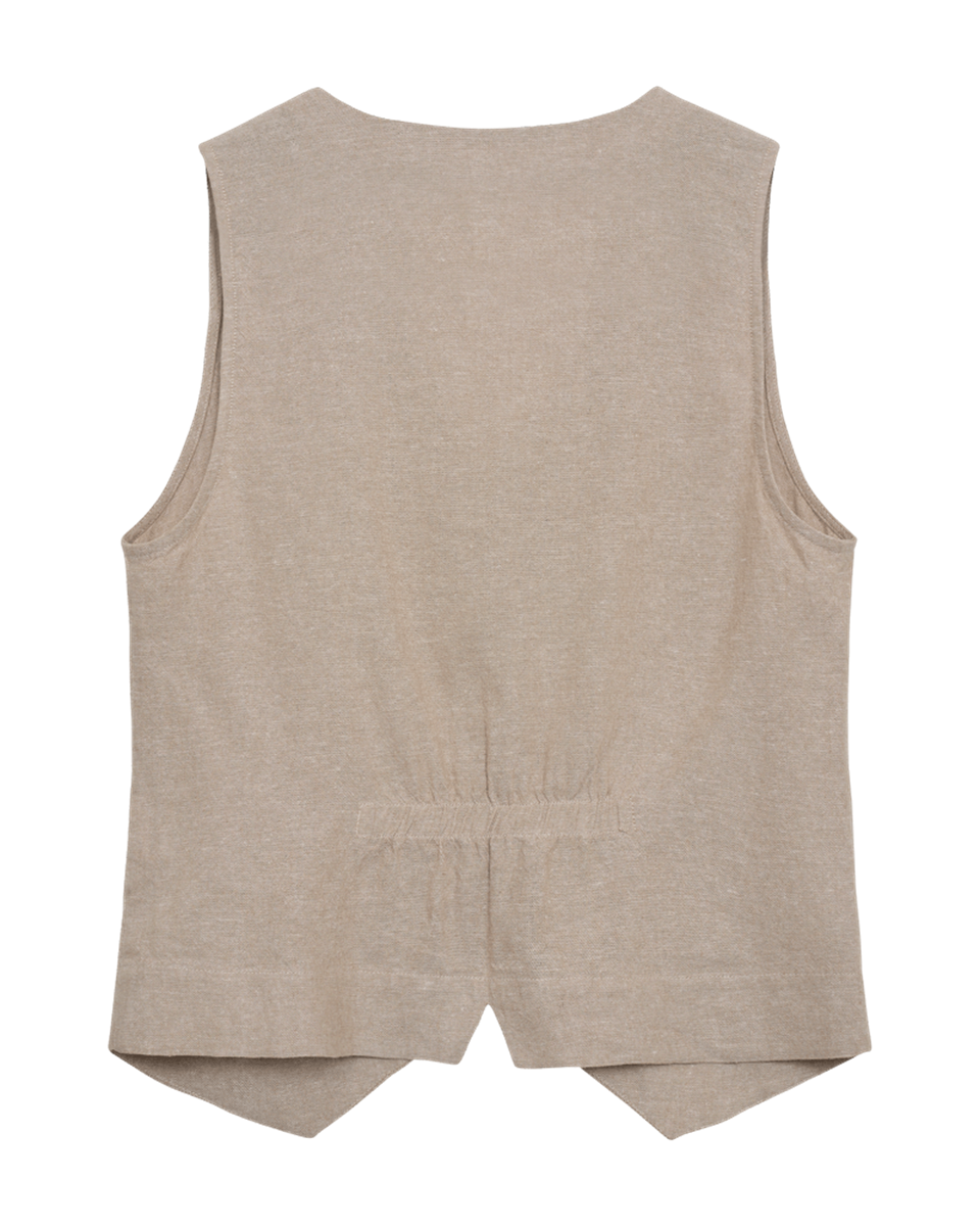 Freequent Freequent Gilet Lava Zand 3