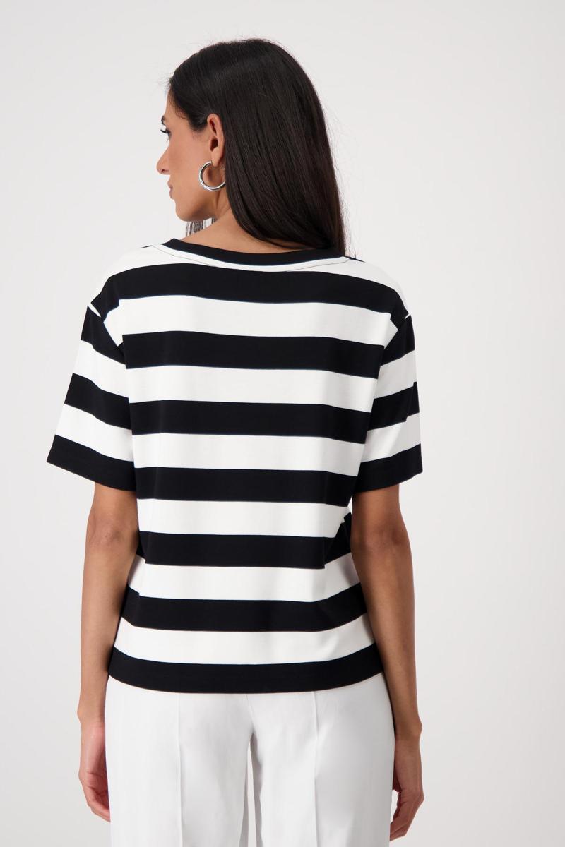 Monari Monari T-Shirt 409902 Zwart 5