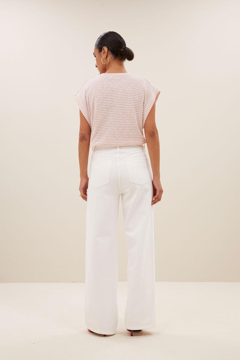 By-Bar By-Bar T-Shirt Mason Flame Roze 4