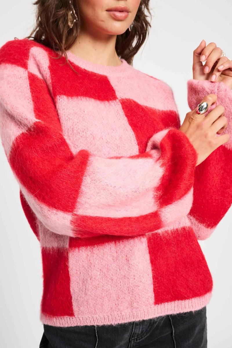 POM Amsterdam Trui SP9311 Rood 4