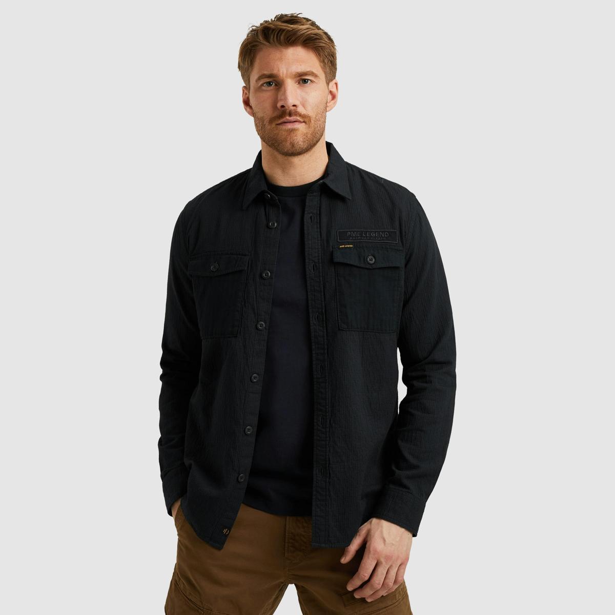 PME Legend Overhemd PSI2508209 Blauw 1