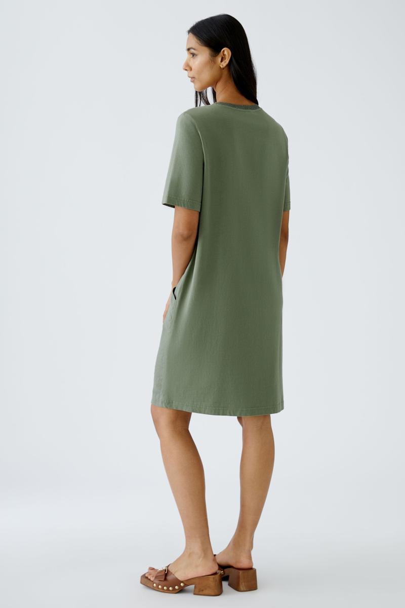 Oui Oui Jurk 0092872 Groen 4