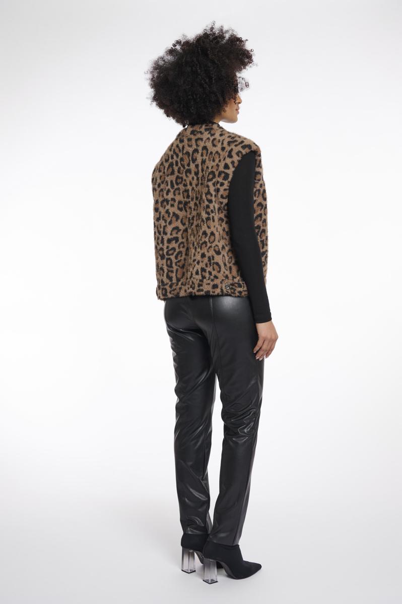 Rino & Pelle Gilet Elona.5012511 Bruin 2
