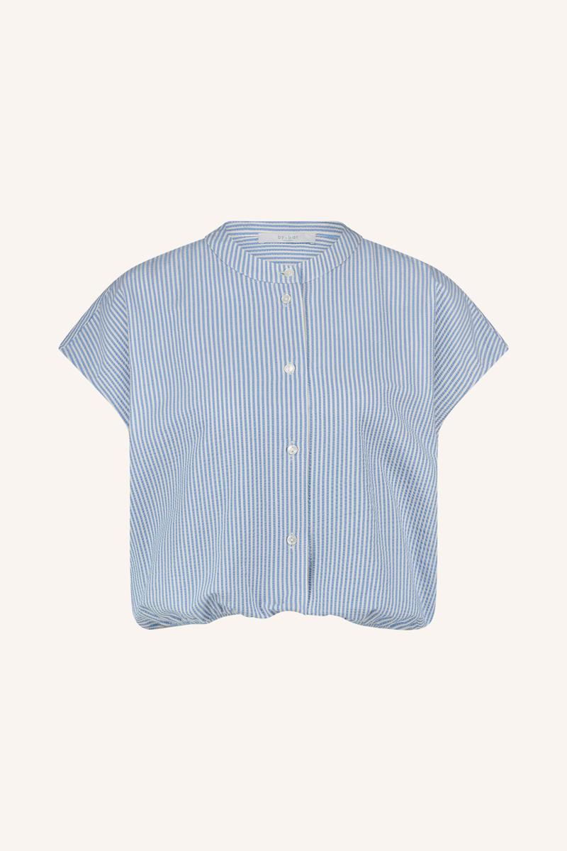 By-Bar By-Bar Blouse Lode Stripe Blauw 2