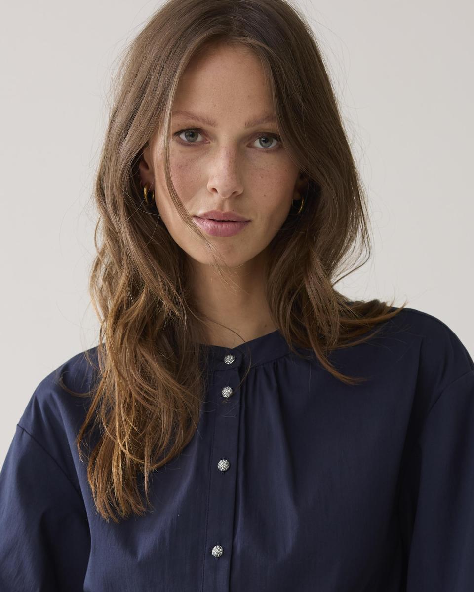 Summum Blouse 2s3325-12310 Blauw 5