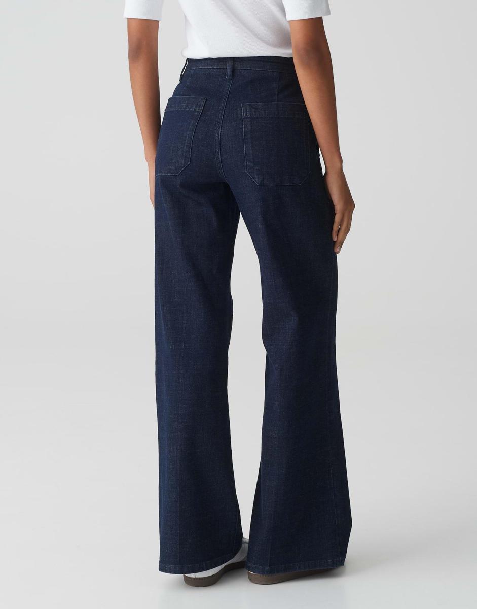 OPUS OPUS Jeans Miva Palazzo Dynamic Blauw 6