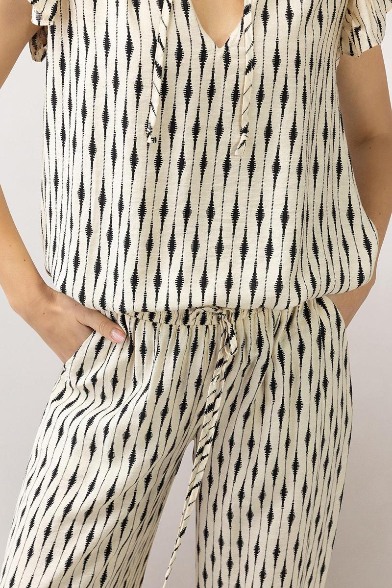 Label DOT Label DOT Pantalon 2518008 Zwart 2