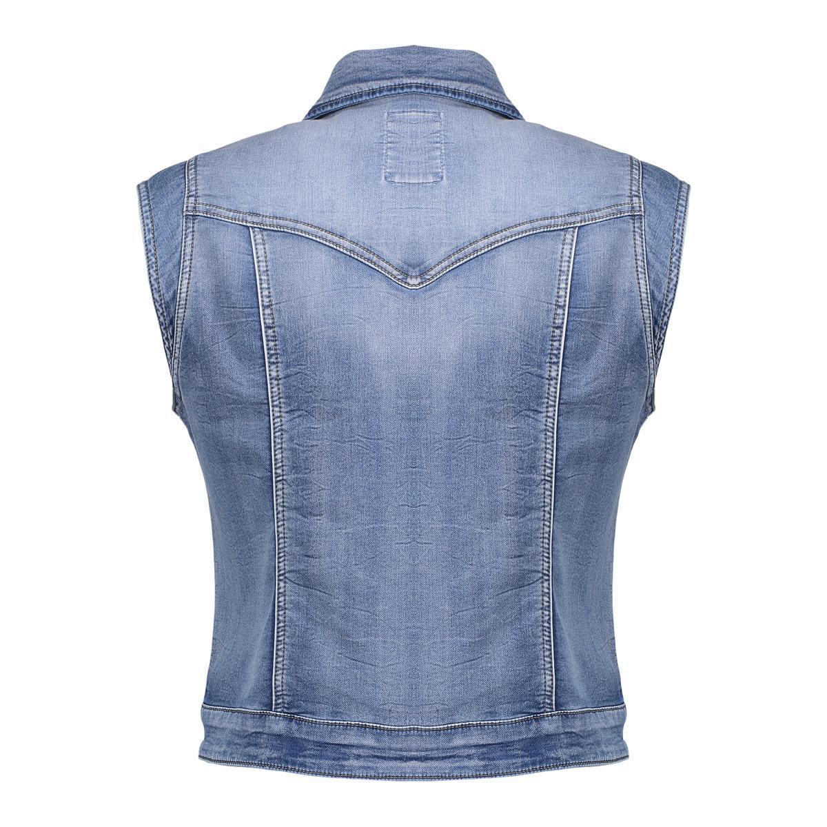 Geisha Geisha Gilet 55021-10 Blauw 3
