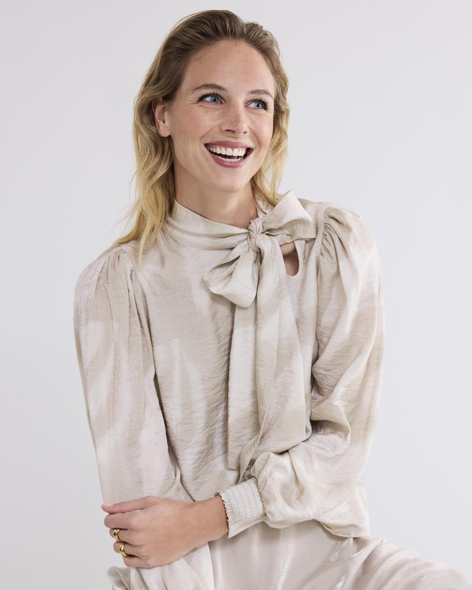 Summum Summum Blouse 2s3199-12138 Beige 5