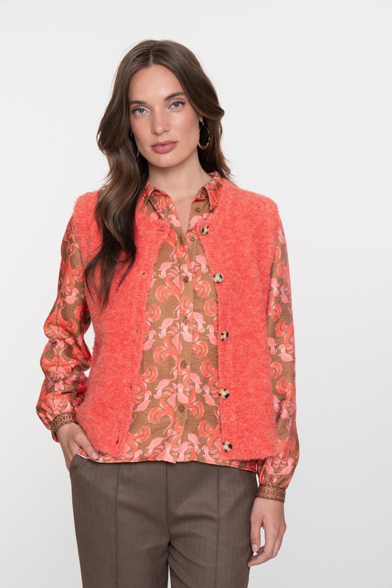Geisha Blouse 53918-20 Rood 4