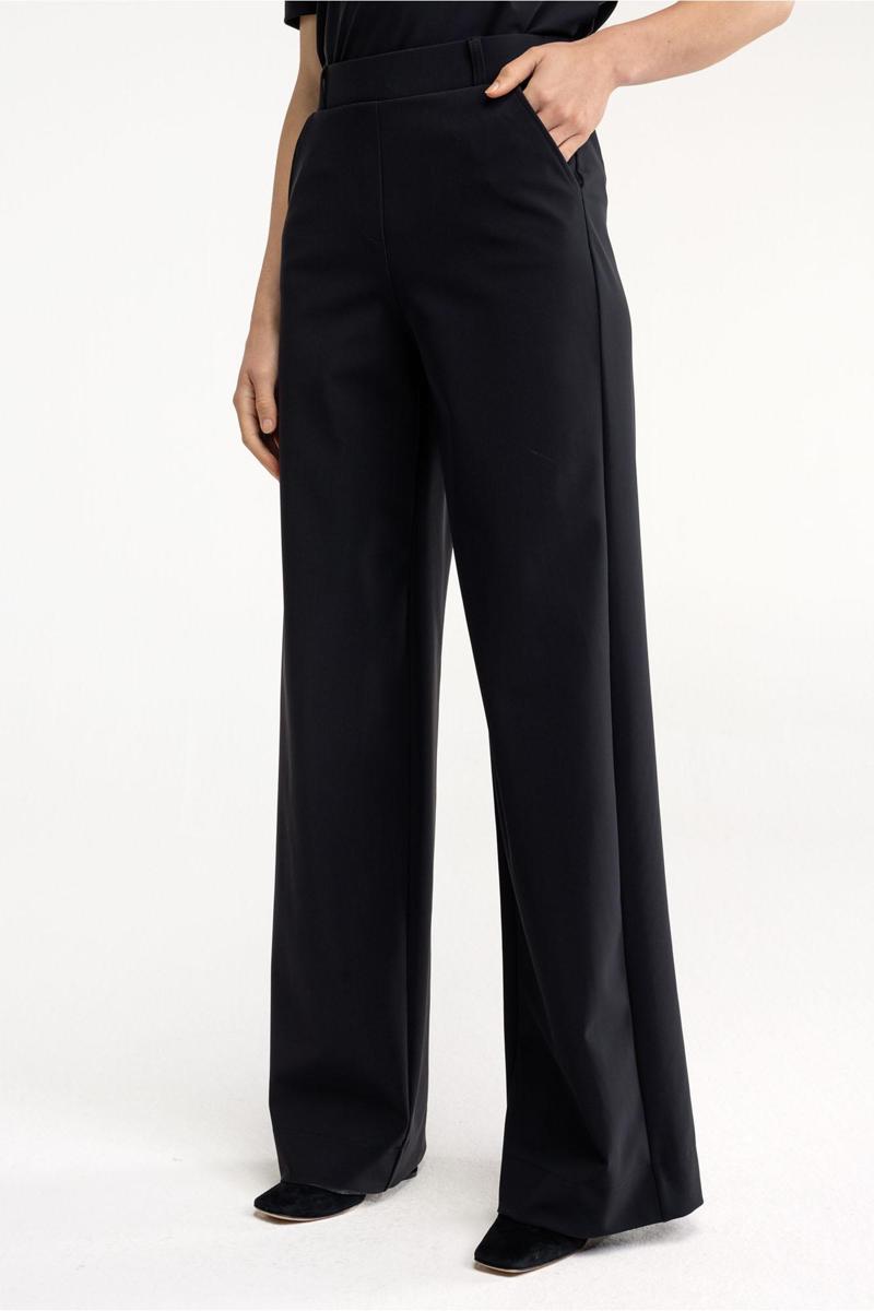 Studio Anneloes Studio Anneloes Pantalon Lexie Bonded Long Zwart 6
