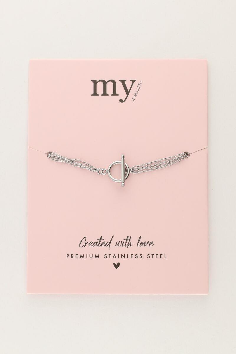 My Jewellery My Jewellery Armband MJ11093 Zilver 2