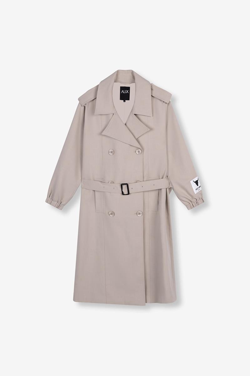 Alix The Label Alix The Label Mantel 2502553110 Beige 4