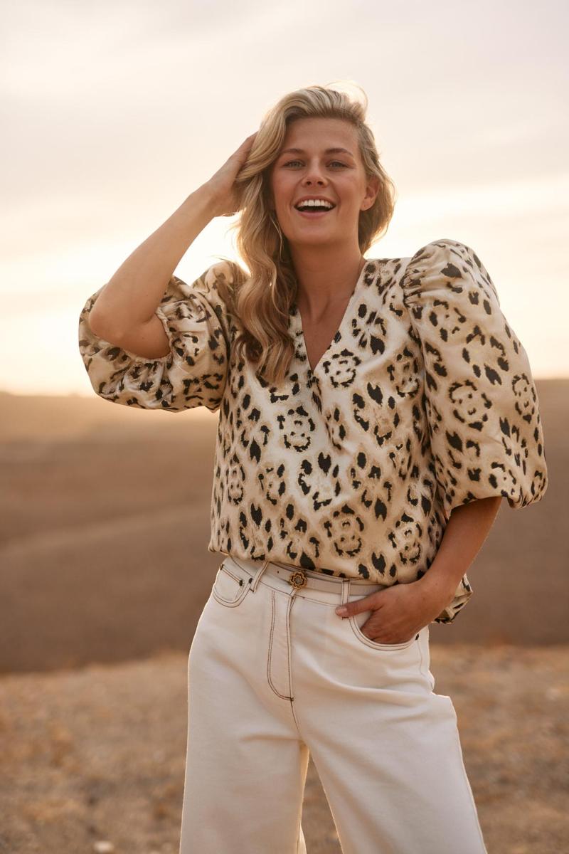 NUKUS NUKUS Blouse NKS02100 Goud 6